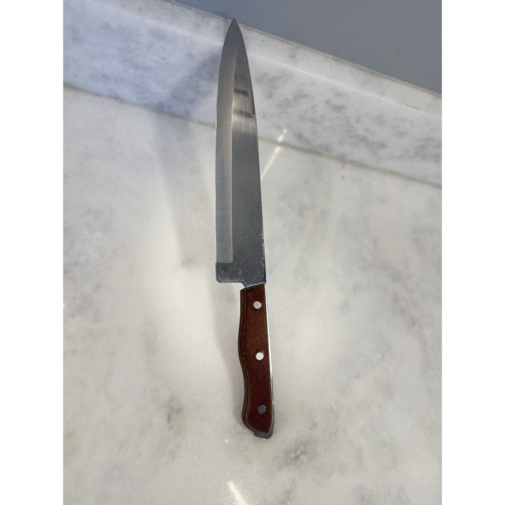 Maxam 9" Chef Knife Precision Hollow Ground Stainless Steel Blade Japan